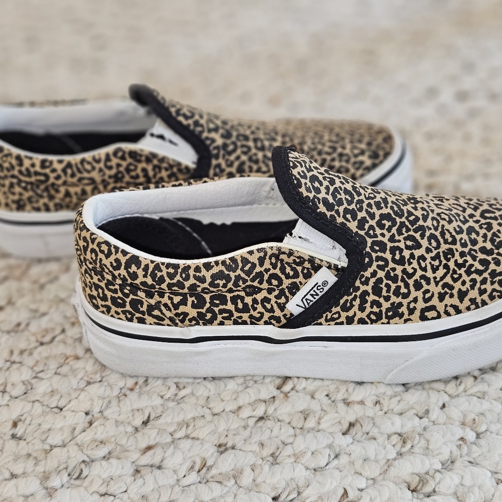 Kids Vans - 13 Leopard Pattern